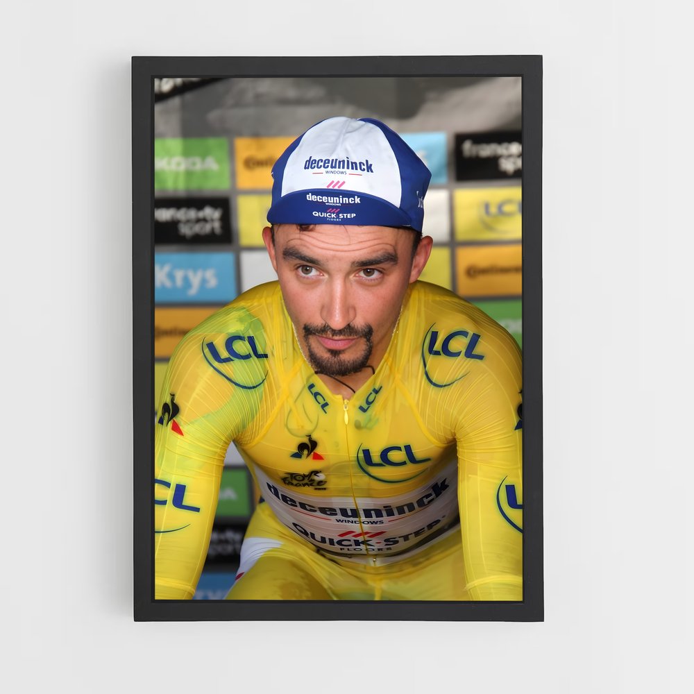Poster Julian alaphilippe cyclistes – affiche Cyclisme (vue 2)